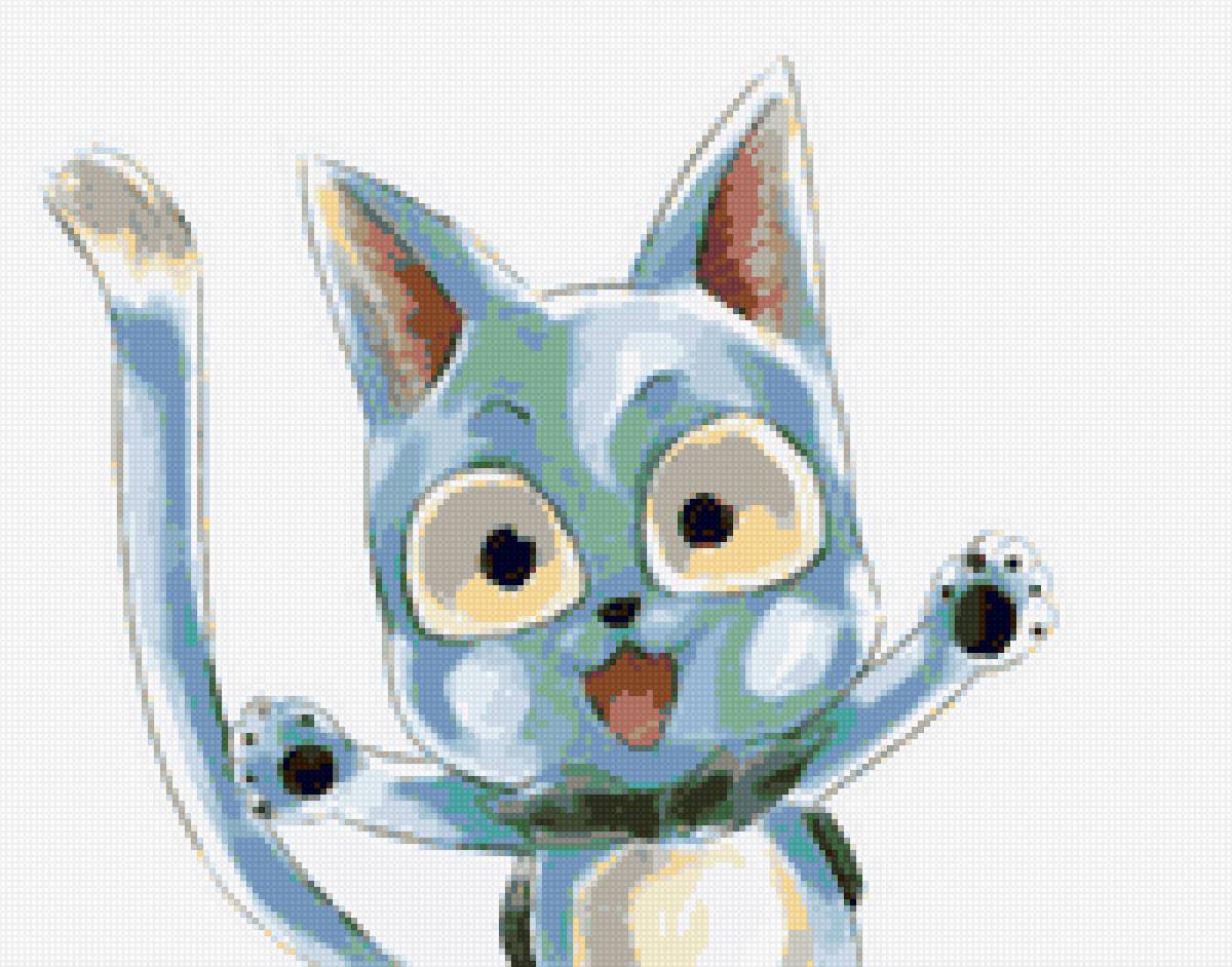 Хэппи - хэппи, хеппи, fairy tail, хвост феи, anime, аниме - предпросмотр