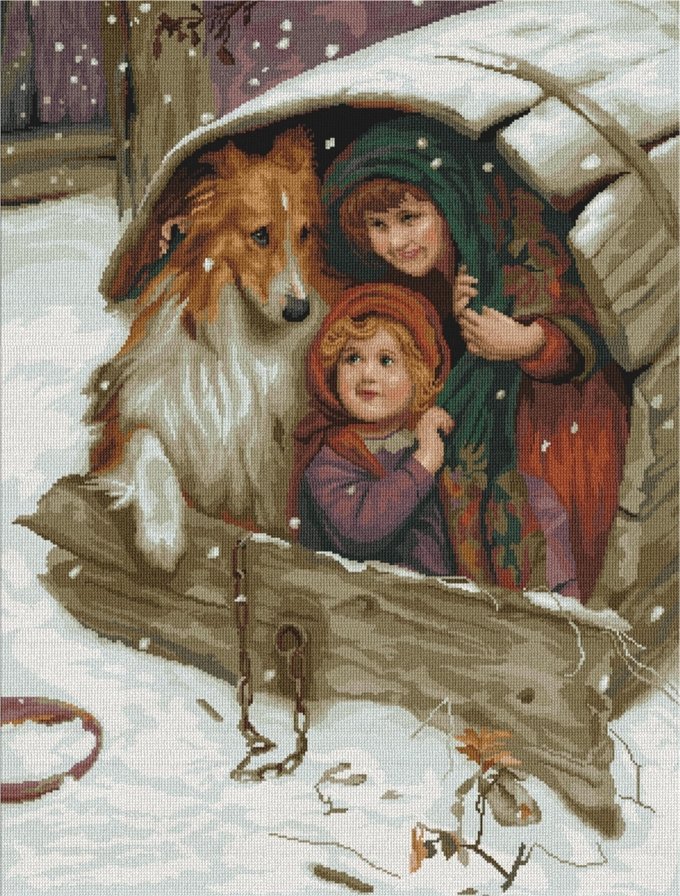 зима - оригинал