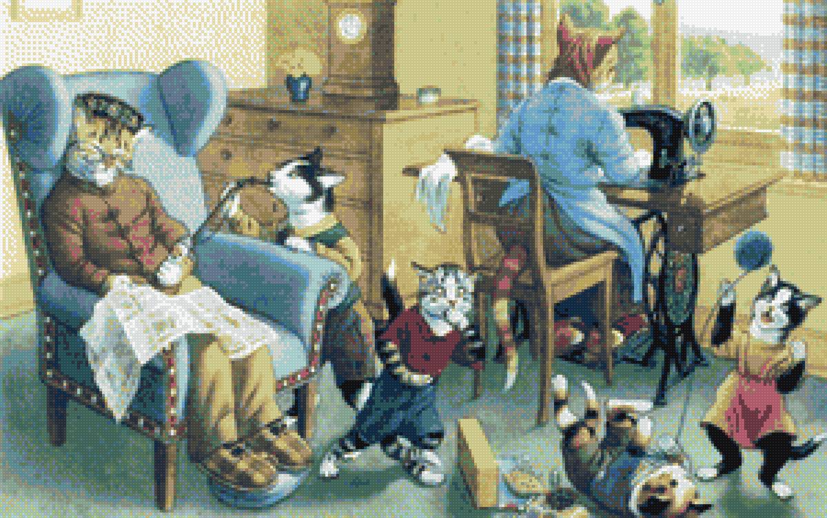 кошачье семейство - предпросмотр