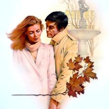 Схема вышивки «осенний романс»