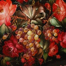 Схема вышивки «для кухни, фрукты, ягоды»