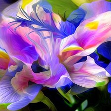 Схема вышивки «Мой мир»