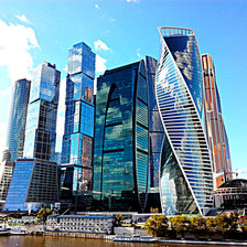 Схема вышивки «МоскваСити2»