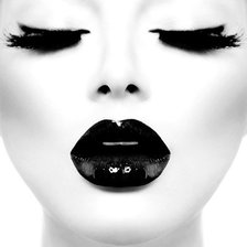 Схема вышивки «девушка»