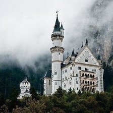 Схема вышивки «Замок»