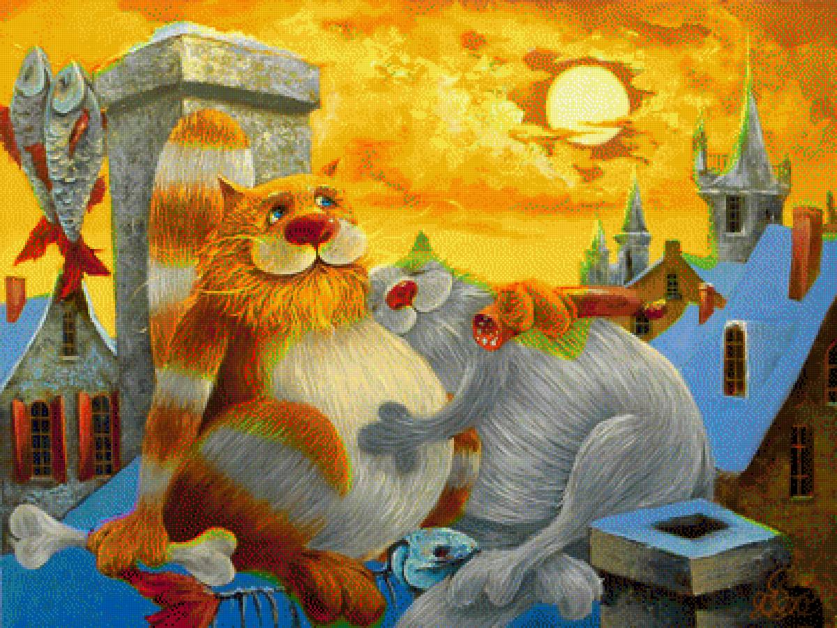 коты рисунки - коты рисунки - предпросмотр