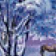 Предпросмотр схемы вышивки «зимний пейзаж» (№1422935)