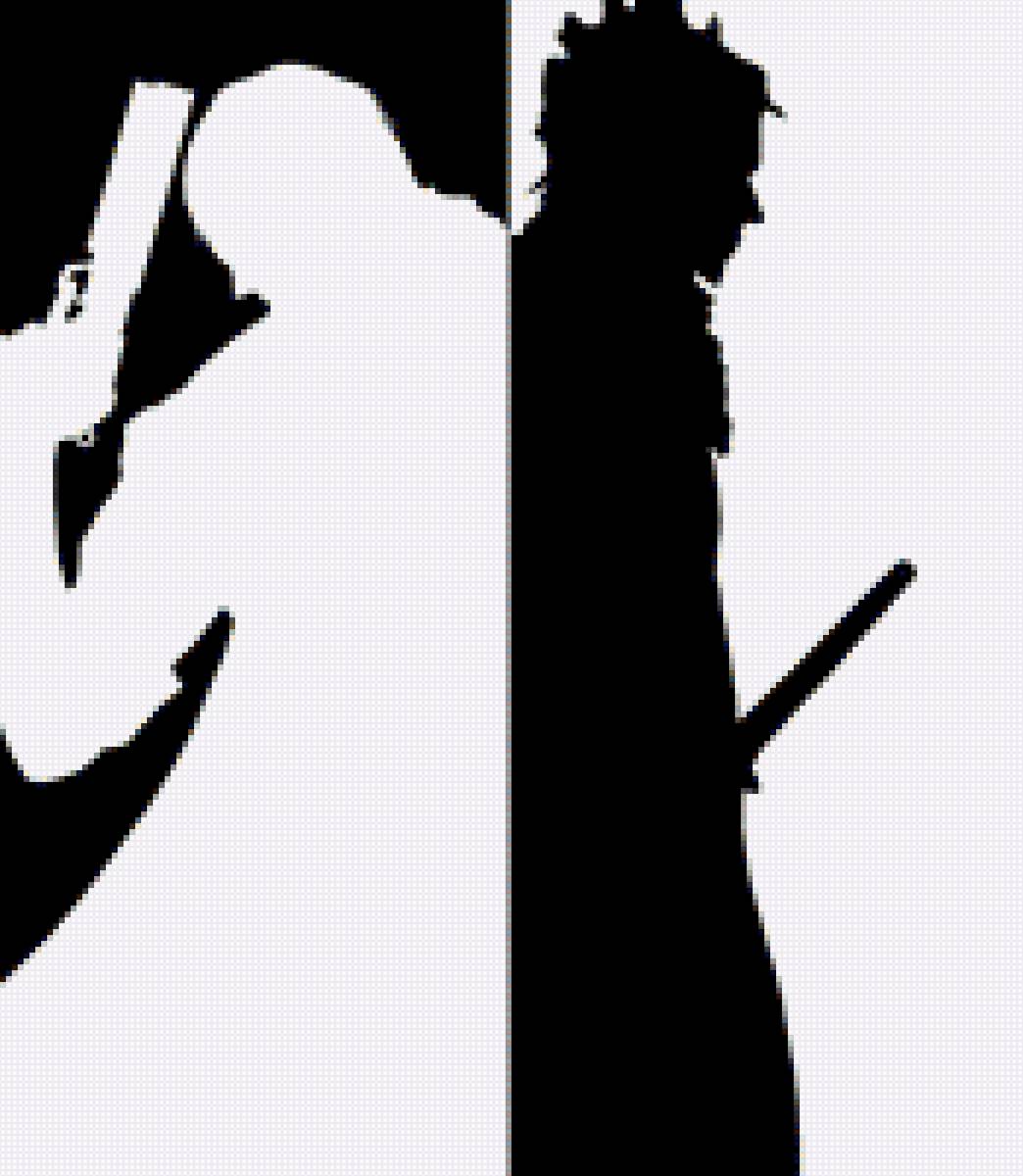 Данте и Верджил - братья, dmc, игра, больба.чб - предпросмотр