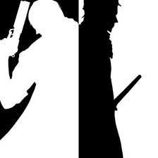 Схема вышивки «Данте и Верджил»