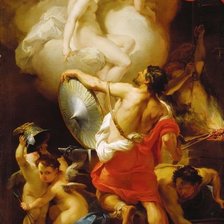 Схема вышивки «Афродита и Гефест»