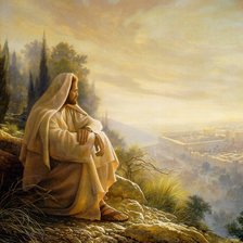 Схема вышивки «иисус»