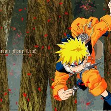 Схема вышивки «Наруто»