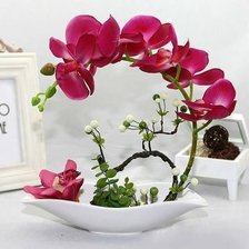 Схема вышивки «архидея»