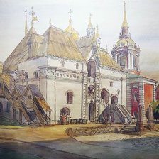 Схема вышивки «Московия 16 век»