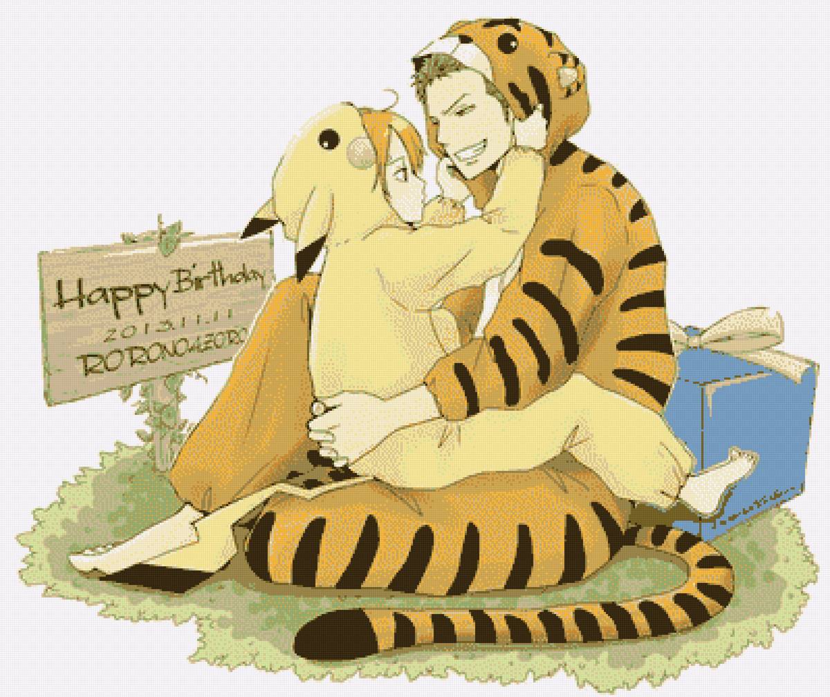 Зоро/санжи - ван пис, аниме - предпросмотр