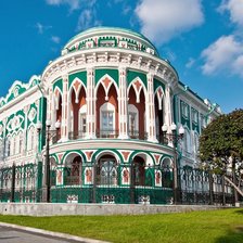 Схема вышивки «Дом Севастьянова Екатеринбург»