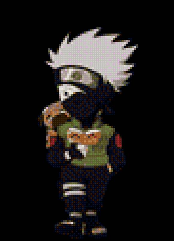 какаши - аниме, наруто, чиби, какаши - предпросмотр