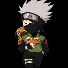 Схема вышивки «какаши»