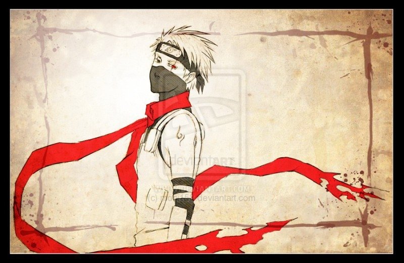 какаши - аниме, наруто, какаши - оригинал