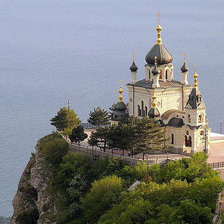 Схема вышивки «форосская церковь»