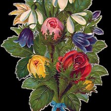 Схема вышивки «букет»