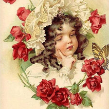 Схема вышивки «ретро»