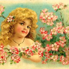 Схема вышивки «ретро»