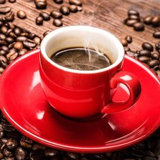 Схема вышивки «Кофе»