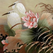 вьетнамская вышивка