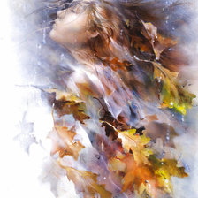 Схема вышивки «Дыхание осени»