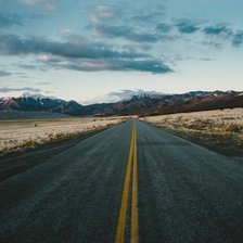 Схема вышивки «Дорога»