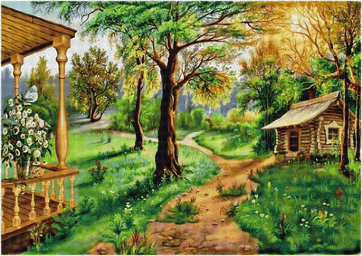 ИЗБУШКА В ЛЕСУ - предпросмотр