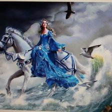 Схема вышивки «амазонка»