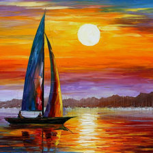 Схема вышивки «poranne światło»