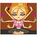 Схема вышивки «Рилакс»