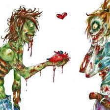 Схема вышивки «зомби тоже люди»