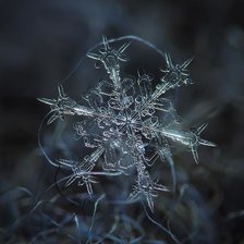 Схема вышивки «снежинка»