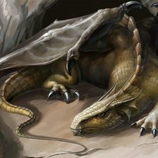 Схема вышивки «Дракон»