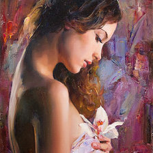 Схема вышивки «нежность»