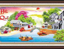 Схема вышивки «hon que»