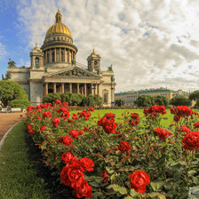 Схема вышивки «Петербург летом»
