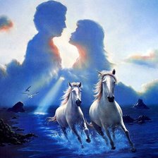 Схема вышивки «Вместе навсегда»