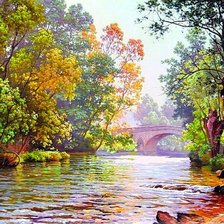 Схема вышивки «начало осени»