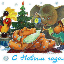 Схема вышивки «38 попугаев»