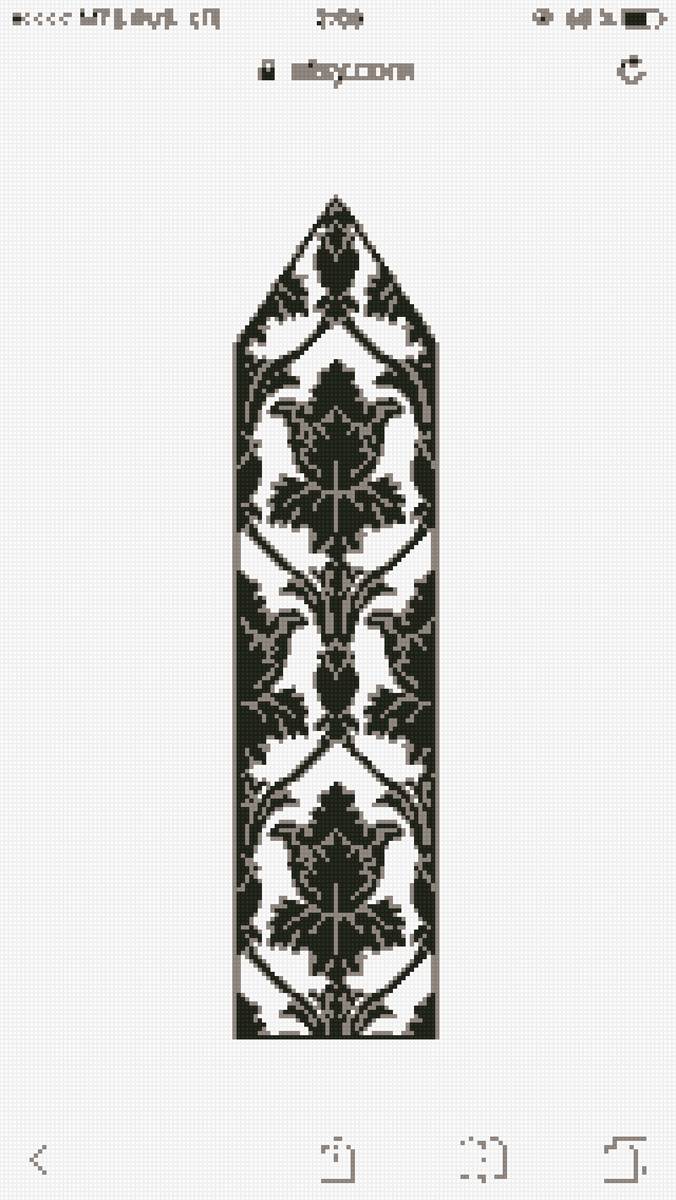 Дамаск из Шерлока - дамаск, закладки, шерлок - предпросмотр