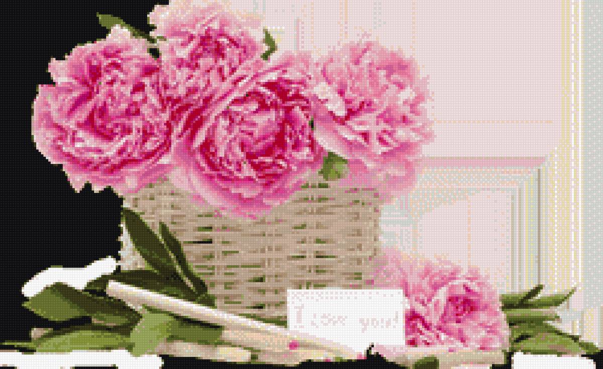 Пионы композиция - пионы, букет, цветы - предпросмотр