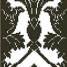 Схема вышивки «Дамаск из Шерлока 2»