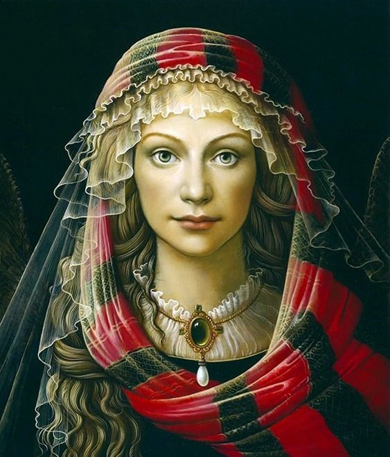 женский образ - оригинал