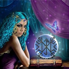 Схема вышивки «магия»