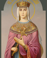 Схема вышивки «Святая Александра»